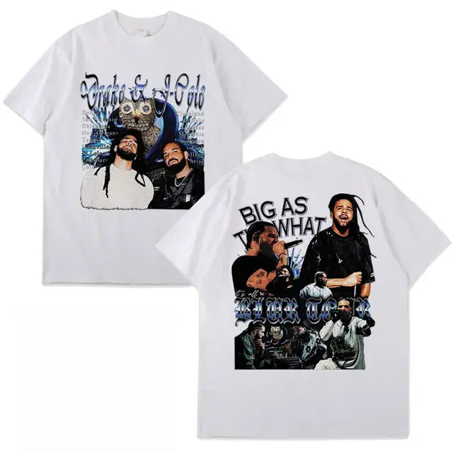 Drake & J Cole T Shirt 'Big As The What?'
